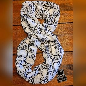Sanrio Hello Kitty Scarf Black & White
